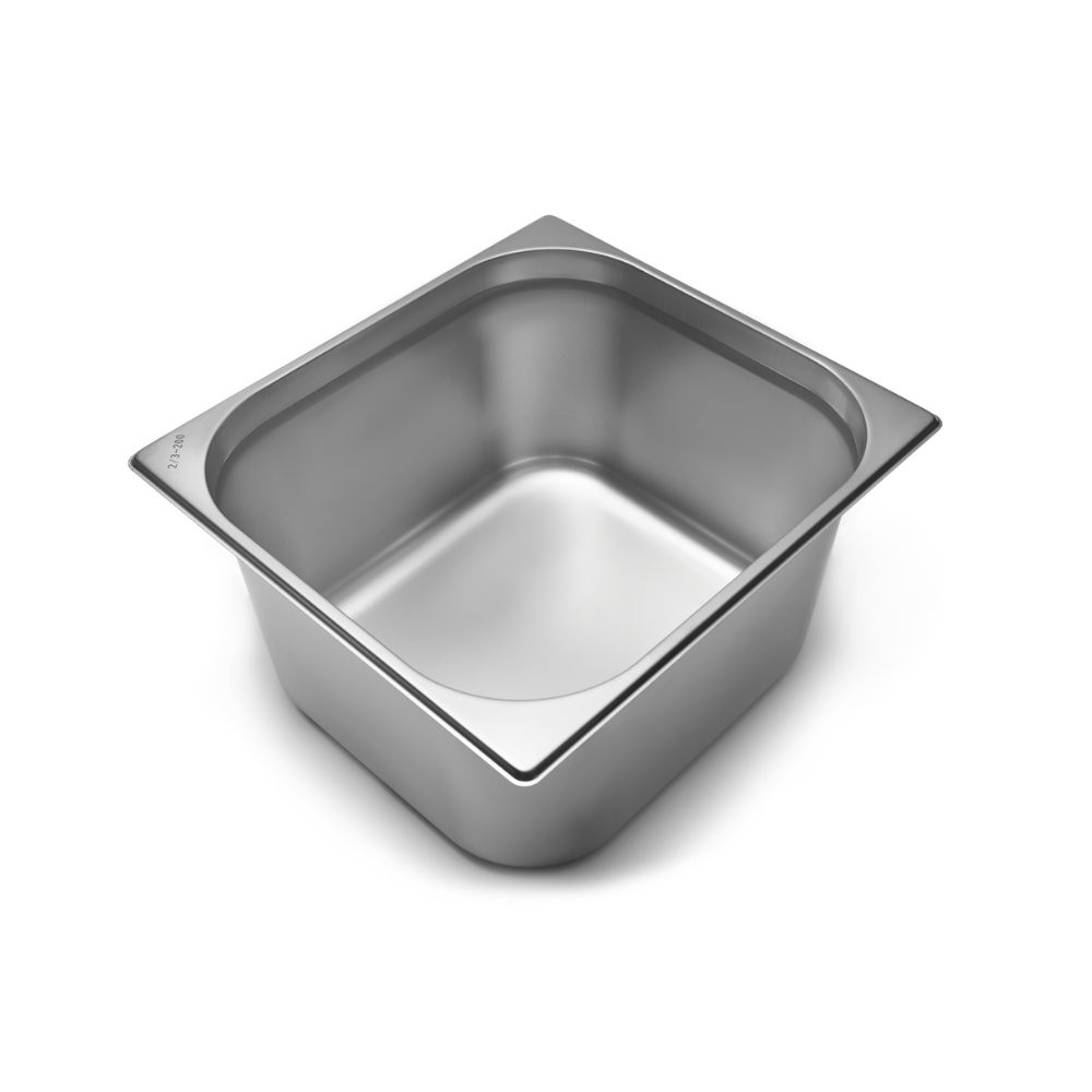 Гастроємність нержавіюча Brillis GN 2/3 - 200 mm