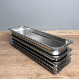 Гастроємність нержавіюча BRILLIS GN 2/4-65 мм