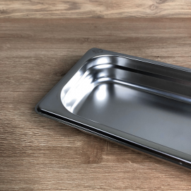 Гастроємність нержавіюча BRILLIS GN 2/4-40 мм