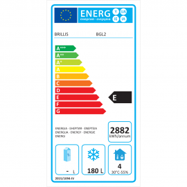 Морозильний стіл 2-дверний BRILLIS BGL2-R290