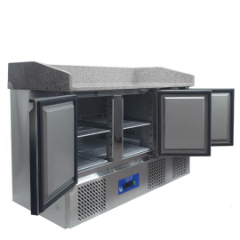 Стіл холодильний для піци тридверний енергоефективний BRILLIS G-S903VPZ