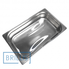 Кришка гастроємності BRILLIS з полікарбонату GN 1/1, прозора купольна