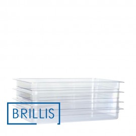 Гастроємність BRILLIS із полікарбонату GN 1/1-65 мм, прозора