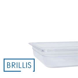 Гастроємність BRILLIS із полікарбонату GN 1/2-65 мм, прозора