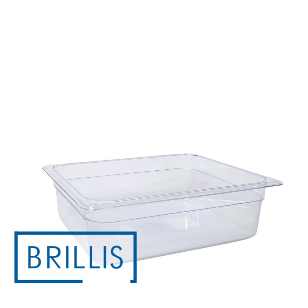 Гастроємність BRILLIS із полікарбонату GN 1/2-100 мм, прозора