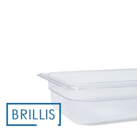 Гастроємність BRILLIS із полікарбонату GN 1/3-65 мм, прозора