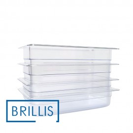 Гастроємність BRILLIS із полікарбонату GN 1/3-150 мм, прозора