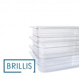 Гастроємність BRILLIS із полікарбонату GN 1/3-150 мм, прозора
