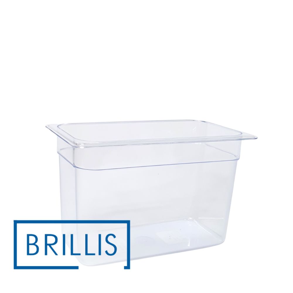 Гастроємність BRILLIS із полікарбонату GN 1/3-200 мм, прозора