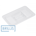 Кришка з полікарбонату GN 1/4 Brillis (265х162)