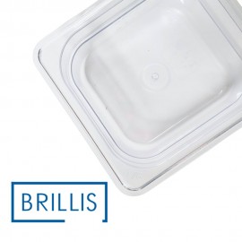 Гастроємність BRILLIS із полікарбонату GN 1/6-100 мм, прозора