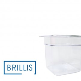 Гастроємність BRILLIS із полікарбонату GN 1/6-150 мм, прозора