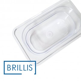 Гастроємність BRILLIS із полікарбонату GN 1/9-65 мм, прозора