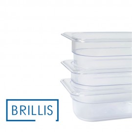 Гастроємність BRILLIS із полікарбонату GN 1/9-65 мм, прозора