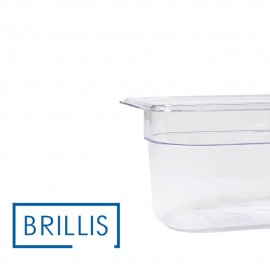 Гастроємність BRILLIS із полікарбонату GN 1/9-100 мм, прозора