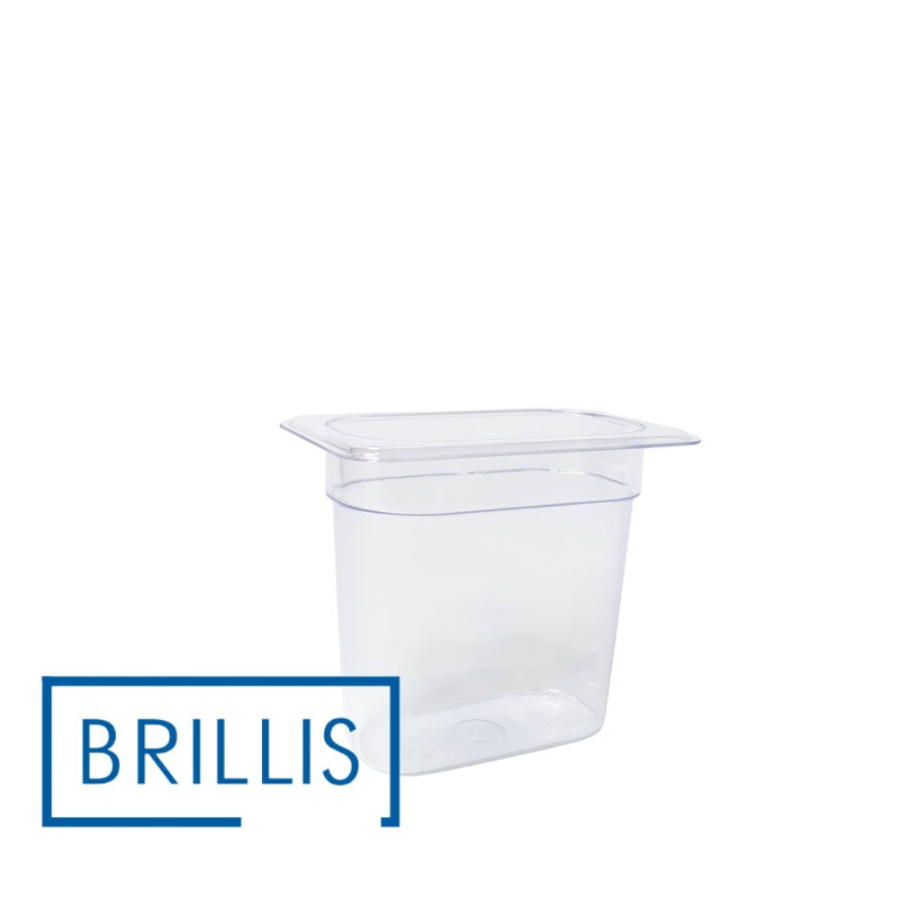 Гастроємність BRILLIS із полікарбонату GN 1/9-150 мм, прозора