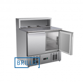 Стіл холодильний для піци дводверний BRILLIS PS900