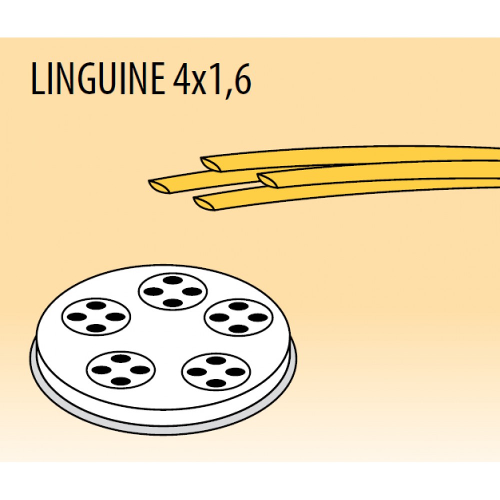 Насадка на прес Linguine d57 4x1,6
